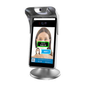 Menschlicher Körper Gesichts erkennung Temperatur mess tablett MQTT QR-Code Zeiter fassung Zugangs kontroll system Terminal - Product Image 2