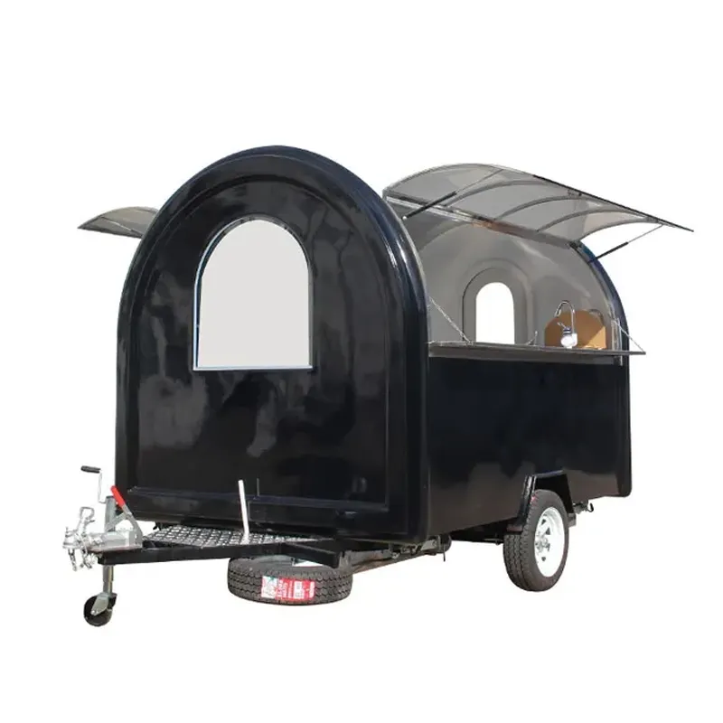 JX-FR280WJ Street Double Selling Windows Mobile Food Warmer Cart/Crepe Food Truck/Concession Food Trailer