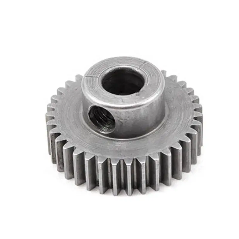 Customized Precision Brass Metal Flange Spur Worm Gears