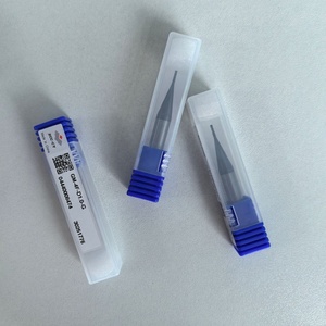 ZCC GM-4F-D1.0-G High-Speed Carbon Steel CNC End Mill <strong>Cutter</strong> 6mm Shank Diameter <strong>50mm</strong> Altin/Tin Coated for CNC Router