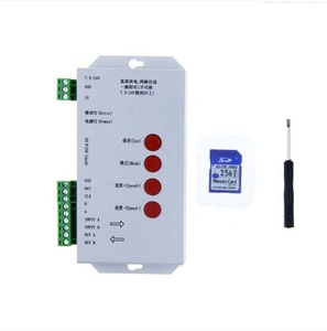 DC5 ~ 24 В T-1000S RGB контроллер WS2801 WS2811 WS2812B LPD6803 светодиодные пиксели T1000S контроллер с SD-картой - Product Image 2