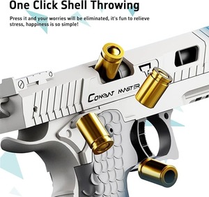 Soft Bullet Toy Gun TTI2011 Shell Ejecting Hot Selling Revolver Soft Bullet Safe Toy Gun - Product Image 3