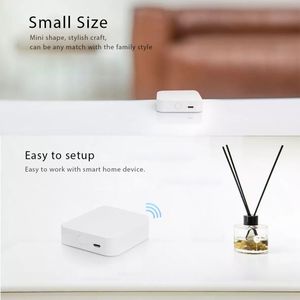 Беспроводной шлюз Tuya/ZigBee/BT 3-в-1, приложение, пульт дистанционного управления, устройства для умного дома, беспроводной концентратор для умного дома, простая настройка для умного - Product Image 4