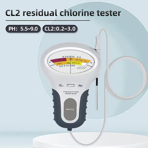 CL2 bakiye klor test cihazı taşınabilir 2 in 1 PH klor metre PC-102 PH klor su kalitesi test cihazı havuz akvaryum için - Product Image 6