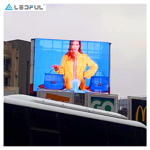 Display del modulo Mesh trasparente HD schermo pubblicitario in vetro trasparente a LED 3D - Product Image 6