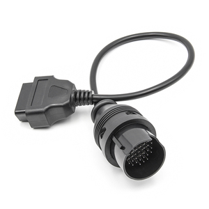 热卖38Pin至16pin OBD2连接器，带有用于梅赛德斯奔驰的38针诊断连接器电缆