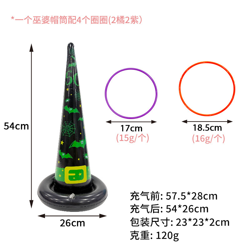 Sombrero de bruja verde