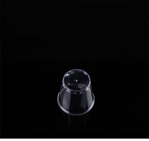 1oz şeffaf plastik küçük şarap atış cam veya tadım fincan - Product Image 4