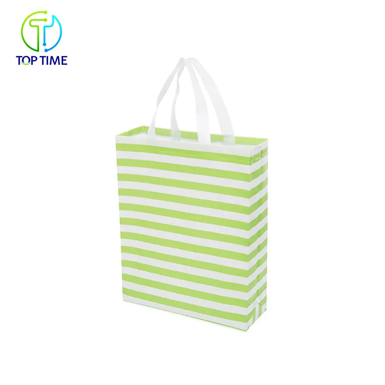 Custom ECO PP non woven fabric bags laminated shopping bags