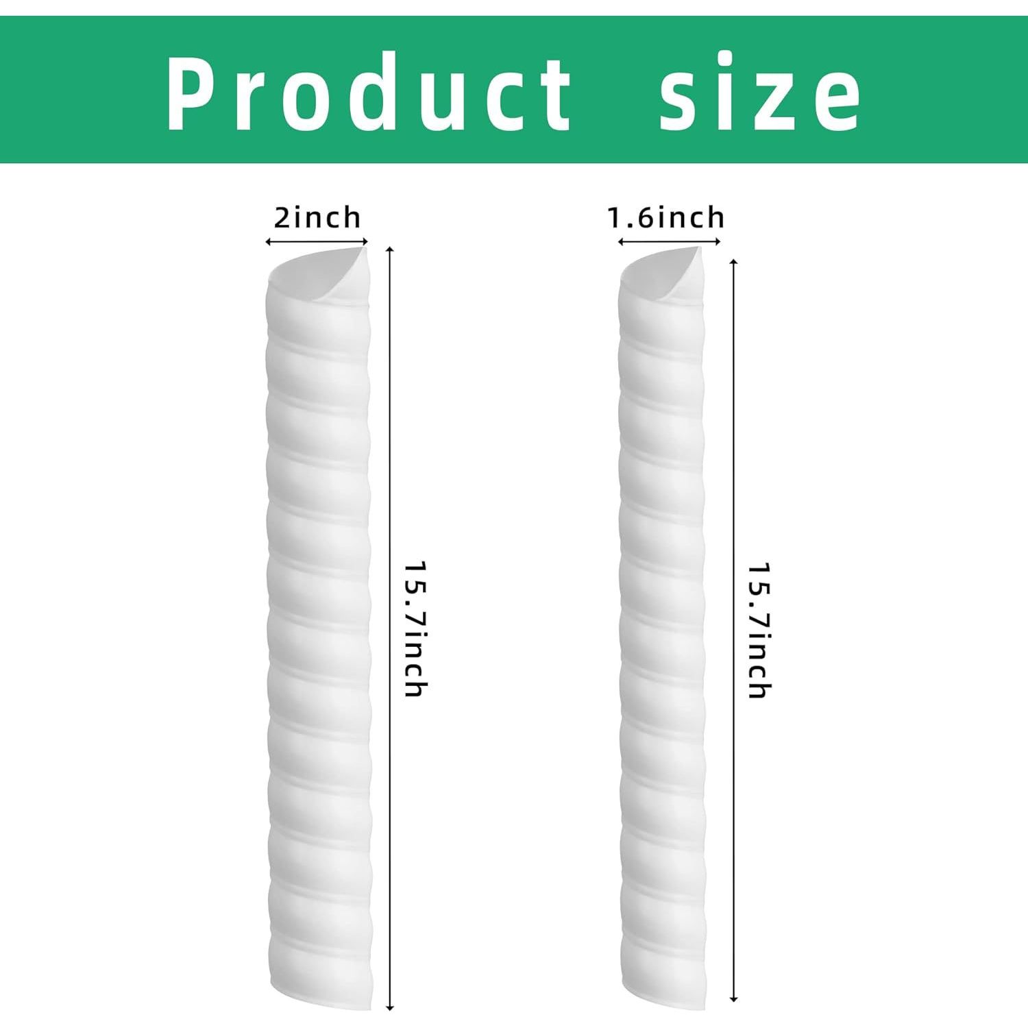 2 pièces blanches (1 grande et 1 petite)
