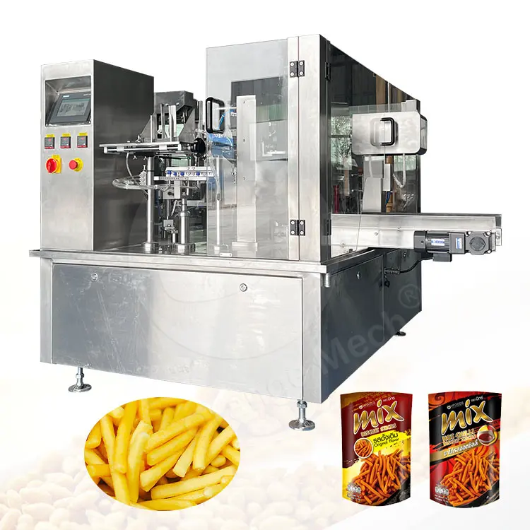 ORME Horizontal Cashew Premade Pouch Fill Seal Automatic Almond Dry Fruit Doypack Chip Pack Machine
