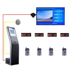Floor stand <strong>touch</strong> screen qms ticket dispenser kiosk for queuing <strong>management</strong> <strong>system</strong> customized q ShangXu - Product Image 2