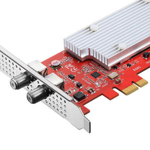 TBS6104 DVBT Quad Modulator Card DVB-T Modulador de alto rendimiento Tarjeta PCIe para transmisión de TV digital