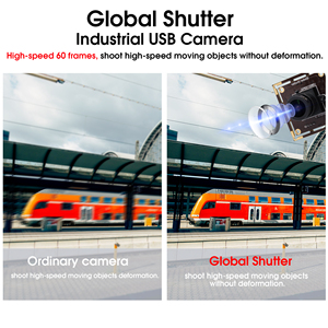 ELP 720P 1MP Global Shutter USB <strong>Camera</strong> Module M12 3.6mm Lens AR0144 High Speed 60fps UVC 1MP USB Webcam for Windows/MAC/Linux/Pi - Product Image 3