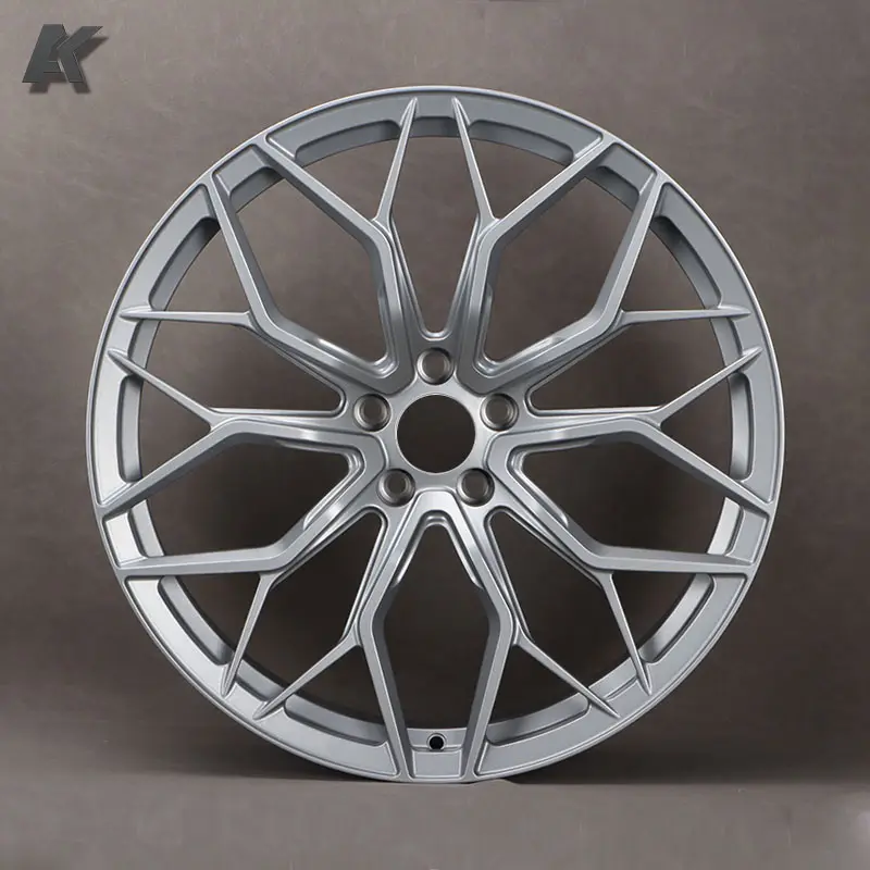 Car Rims Forged Aluminum Alloy Wangu 5x114.3 5x130 6x139.7 Custom One-piece Wheels for Lamborghini BMW Mercedes Customized