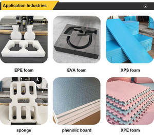 High Quality New Generation <strong>CNC</strong> EVA PU Foam Cutting Machine Automatic Soft EPE Polyurethane Foam Cutter Machine - Product Image 2