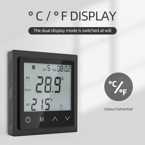 2024 nuevos productos Controlador de temperatura del termostato de sala de calefacción digital programable inteligente - Product Image 3