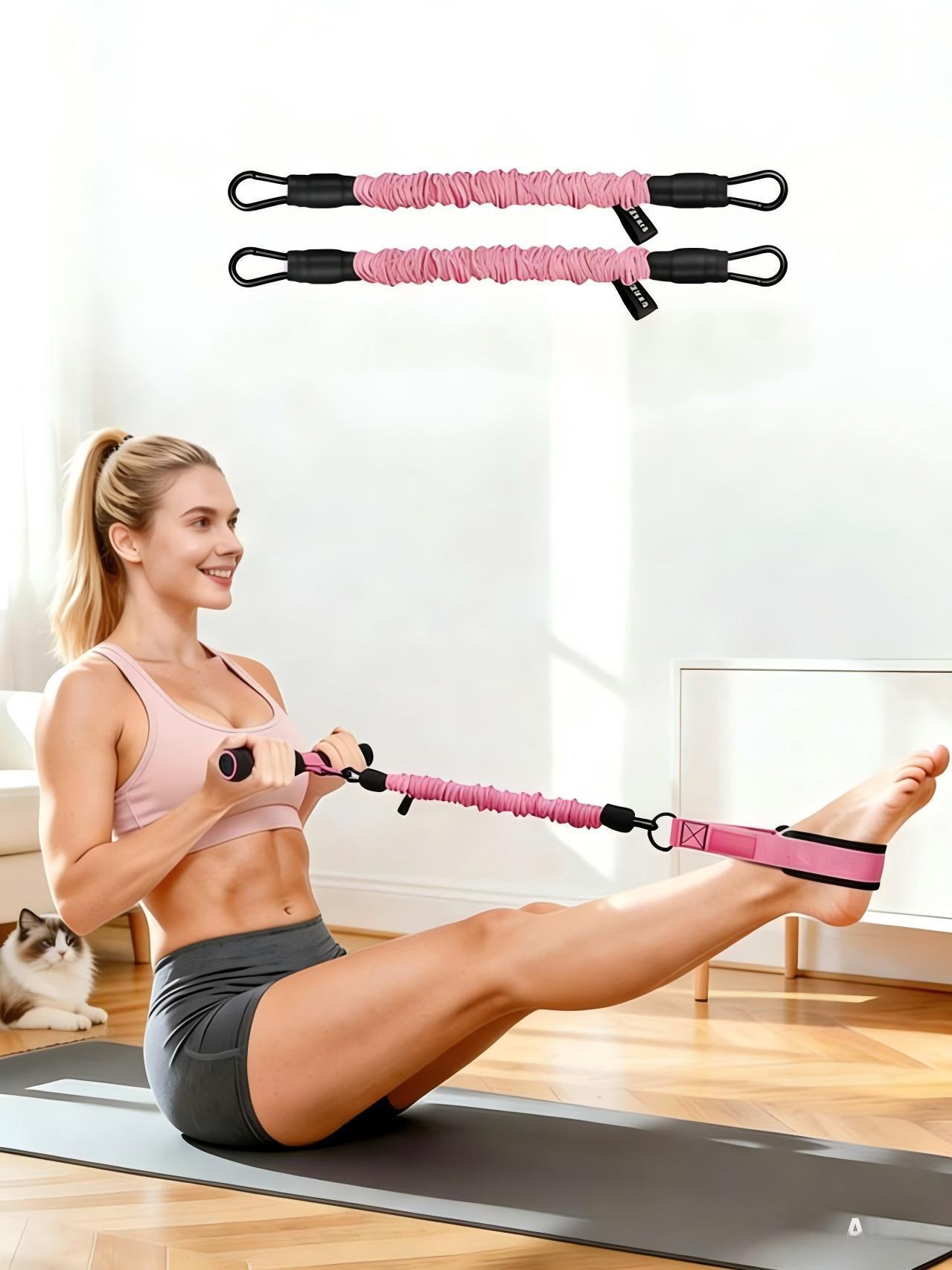 Corde rose-60lb-2 pièces
