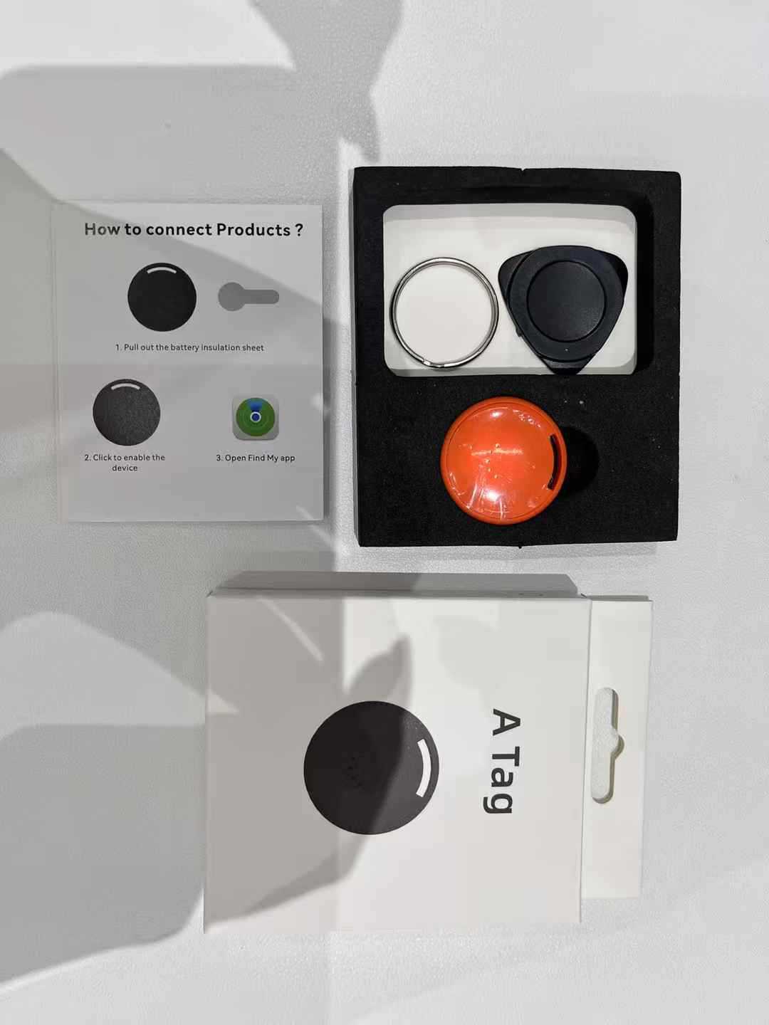 Pagaies porte-clés orange Global y21