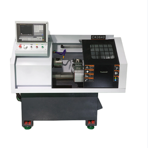 金属CNC旋盤デスクトップベンチトップ小型ミニCNC旋盤機 - Product Image 1