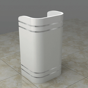 定制小接待台咖啡吧柜台前台木制公司柜台办公室桌子接待处 - Product Image 1