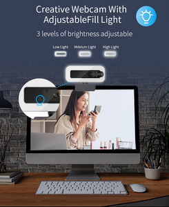 OEM Custom Remote Control Lens Privacy Slide Switching Diode 5mp Webcam Usb Stock <strong>Web</strong> <strong>Camera</strong> 4k <strong>Web</strong> Cam En 4k Pc CMOS Auto Focus - Product Image 5