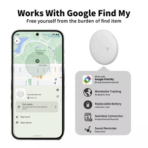 Смарт-тег Google найти мое устройство Android Air Tag трекер глобальное положение локатор Finder ключ кошелек сумка для карт Android найти мой тег - Product Image 2