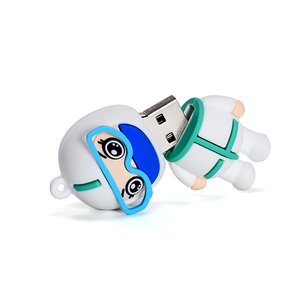 卡通礼品医生造型PenDrive 32gb USB 2.0闪存驱动器数据存储笔拇指驱动器医疗数据u盘 - Product Image 3