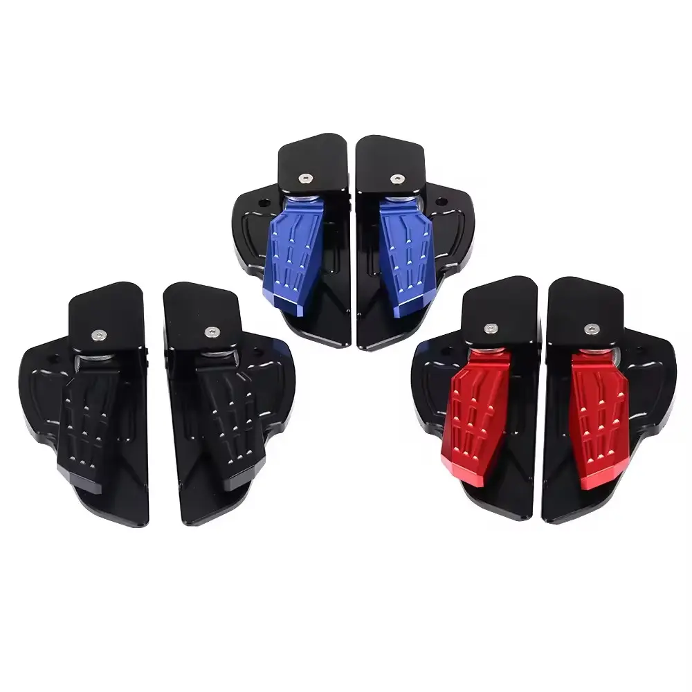 2024 NEW Motorcycle Accessories Kickstand Foot Side Pedals Plate Folding spinning rear foot rest For Vespa 150
