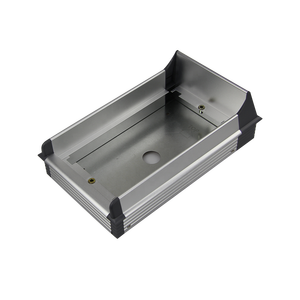 Drucktasten des Audio-<span class=keywords><strong>Intercom</strong></span>-Systems Aluminium-Tür telefone Türklingel eingebettet/Oberflächen <span class=keywords><strong>installation</strong></span> mit 3 N-Drähten für 24 Räume