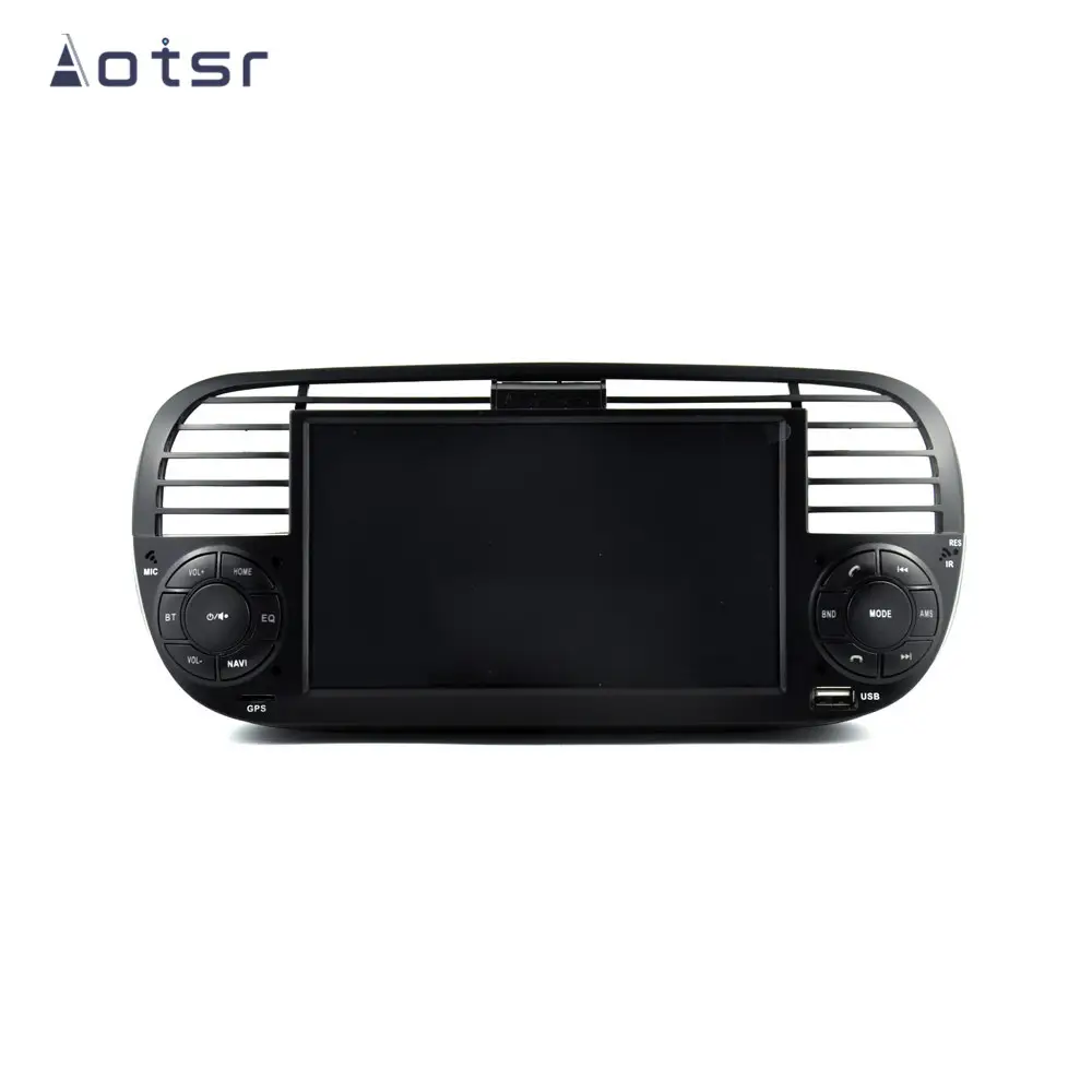 Lettore DVD per Auto Android navigazione GPS per Auto per FIAT 500 2007-2014 schermo Stereo ISP per autoradio multimediale