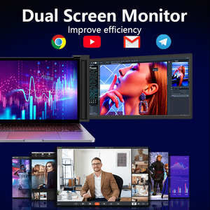 High-Resolution Triple Extended <strong>Monitor</strong> Setup for Enhanced Productivity and Immersive Entertainment - Product Image 5