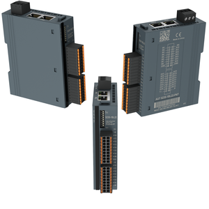 YULIAN 24VスタンドアロンEtherCATスレーブModbus TCP入出力 (IO) モジュール2x RJ45高速産業用通信IO-Link - Product Image 4