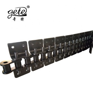滚子链 20B 与 WK2 attachments-M8 孔直径和扩展销链的两侧