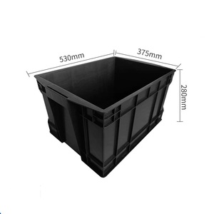 Custom Printed a Conducting Sphere Contains Positive Charge <strong>Distributed</strong> Trays with Dividers Stacking Esd Bins - Product Image 2