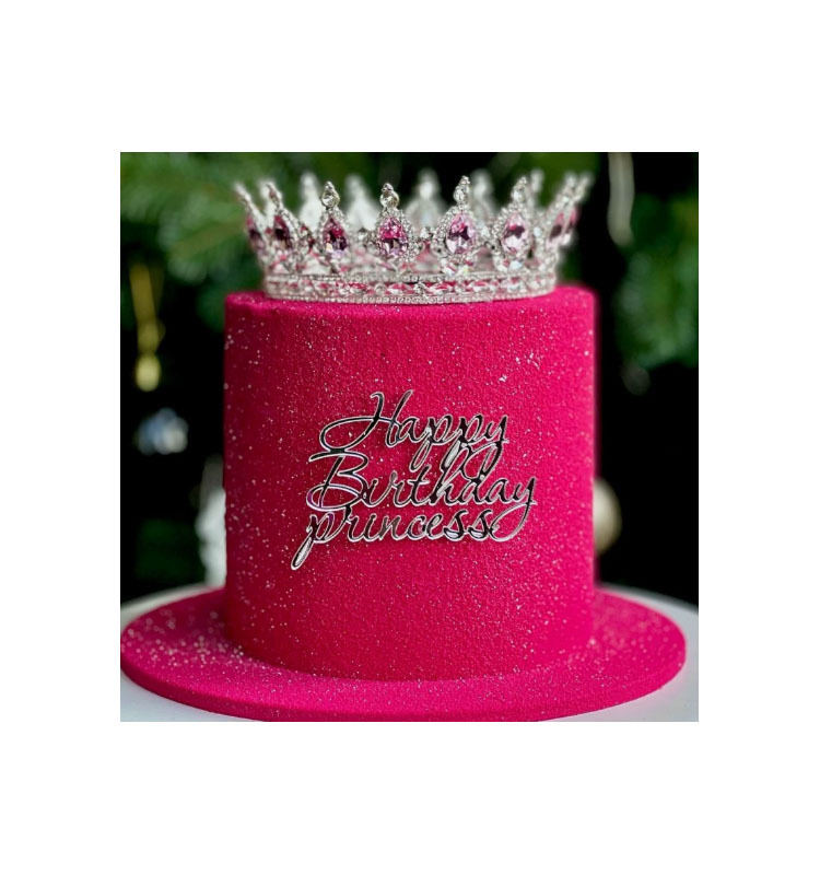 Argent-joyeux anniversaire princesse