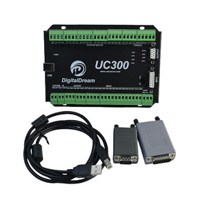 Breakout Board CNC USB MACH3 Tarjeta controladora de 4 ejes Soporte paso a paso y servomotor 300Khz con software de cable USB Enrutador CNC - Product Image 1