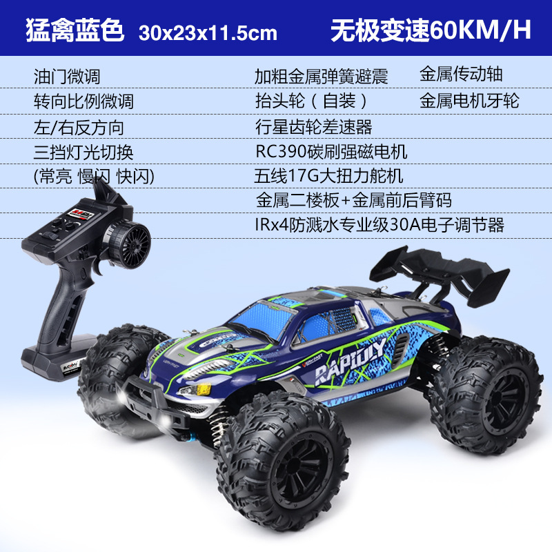 Raptor RC profesional azul