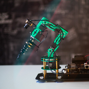 DOFBOT 2 in 1 Kit AI Vision Kamera Grün Roboterarm aus oxidierter Aluminium legierung basierend auf Raspberry Pi 5 und Jetson NANO 4GB SUB - Product Image 4