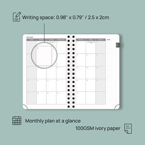 Planificador en espiral semanal A5 personalizado, 100 páginas interiores de hojas con Cuaderno planificador de Agenda Wireo encuadernado en espiral de Color - Product Image 4