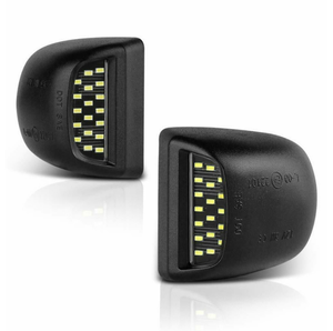 2個LEDナンバープレートライトランプキャデラックエスカレードシボレーAvalanche Silverado Tahoe Suburban GMC Yukon XL用