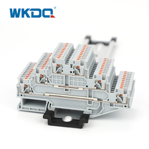 PT1.5/<strong>S</strong>-3L 1.5mm Push in Din Rail Triple Level Terminal Blocks - Product Image 2