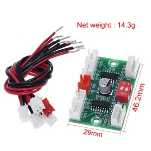 4*3W PAM8403 4 canales Mini amplificador de Audio Digital módulo DIY USB 5V pequeña placa amplificadora de amplificador estéreo XH-A156 - Product Image 3