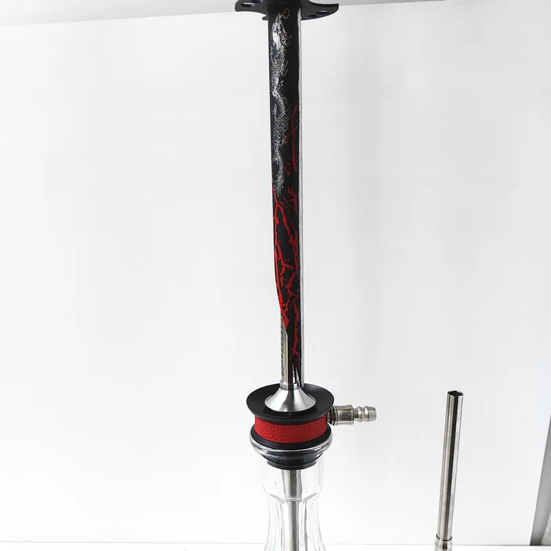 Venta al por mayor EL katana hookah large el Bomber hukka large Rusia hookah 70 cm Shisha hookah Big EL BOMBER sheesha