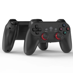 Controlador inalámbrico dual de 2,4G con motor de vibración Compatible con computadora Android TV para Nintendo Mobile para PUBG-Juego Doble