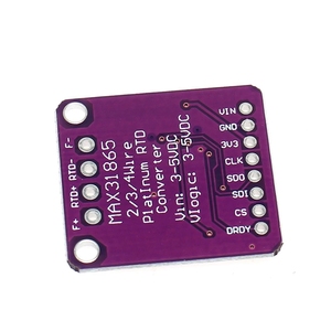 温度熱電対センサーアンプモジュールMAX31865 PT100 ~ PT1000 RTD-デジタル変換ボード3.3V/5V arduino用 - Product Image 3