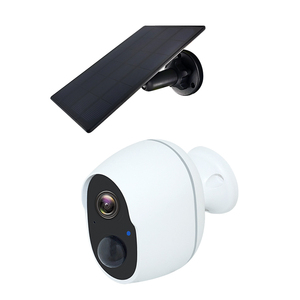 高清1080P太阳能IP摄像机IP66广角安全摄像机户外运动检测 - Product Image 1