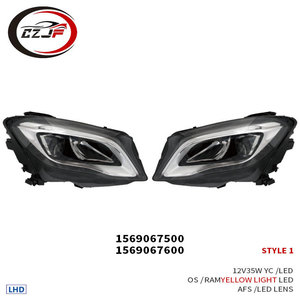 12V35W czjf YC LED O-SRAM แสงสีเหลืองนำแสง AFS-LED สำหรับ GLA W156 2015 2016 2017 2018 1569067500 1569067600 - Product Image 2