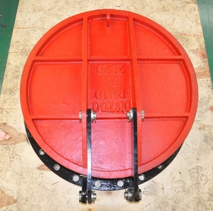 <strong>DN300</strong> Flap Gate Valve Fabricated for General Application with 3 Year Warranty - Product Image 5