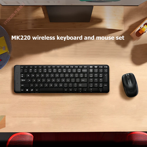 Teclado y ratón inalámbrico Logitech Mk220 Marca Componentes informáticos Ratones Teclados Ratón para juegos USB Negro - Product Image 2